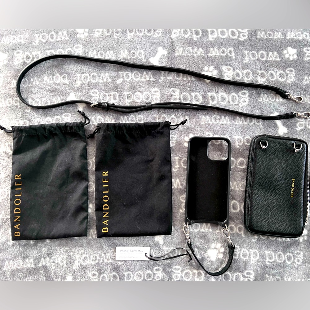 BANDOLIER MILA
MagSafe Charging Crossbody and Pouch for iPhone 13 Pro Max